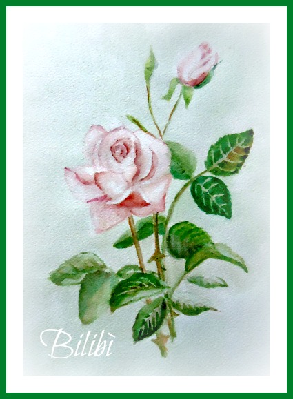 Bilibi I Miei Acquerelli Fiori E Paesaggii