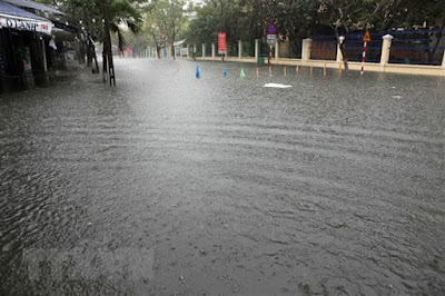 Quảng Ngãi cho toàn bộ học sinh nghỉ học ngày 10/12 do mưa lũ