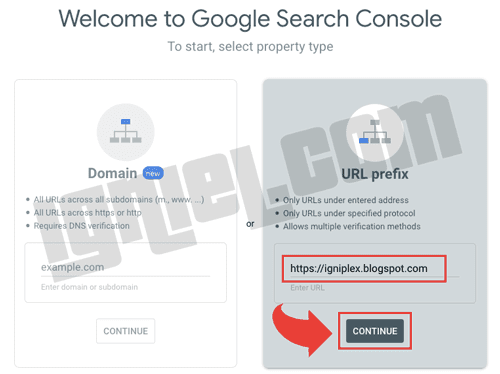 Cara Verifikasi Domain Blog dan Web di Search Console