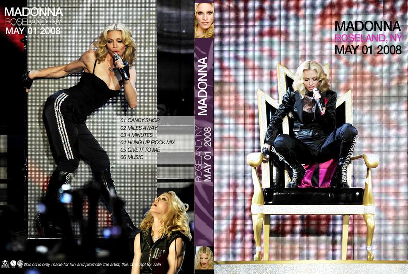 Madonna FanMade Covers Hard Candy Promo at Roseland Ballroom
