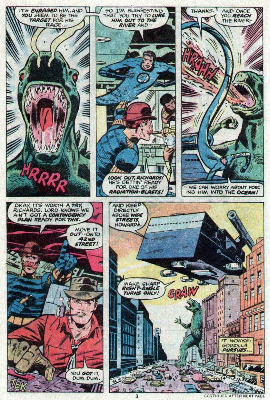 Read online Godzilla (1977) comic -  Issue #23 - 4