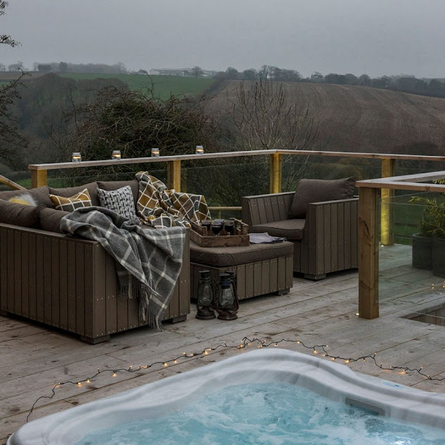 House in Cornwall, decorated in an authentic rustic style