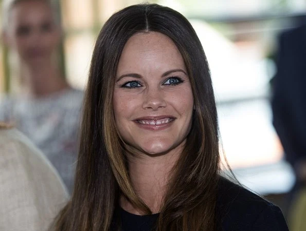 Pregnant Princess Sofia Hellqvist wearing ASOS Maternity in Maternity Dress. and wore  a Asos maternity coat