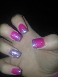 barbie nails nail rockstar pink clix silver