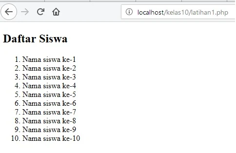 Modul Praktik menginstall XAMPP - server lokal belajar pemrograman PHP