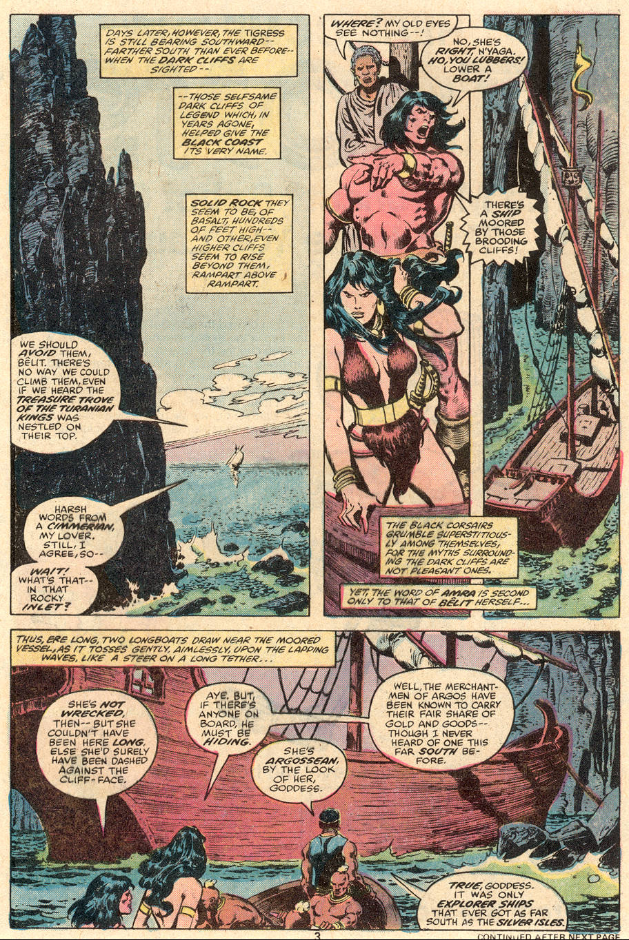 Read online Conan the Barbarian (1970) comic -  Issue #99 - 4