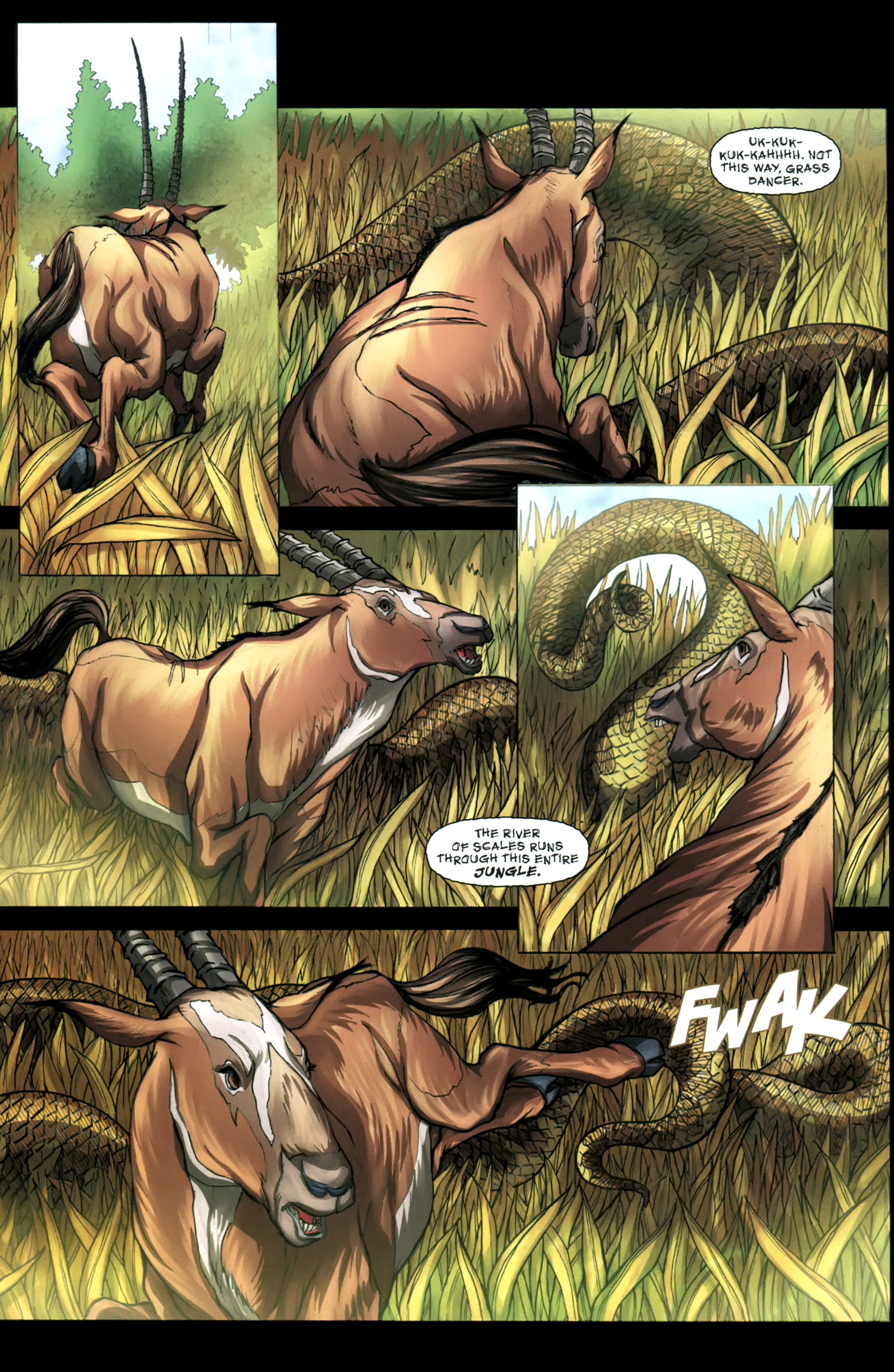 Read online Grimm Fairy Tales presents The Jungle Book comic -  Issue #4 - 4