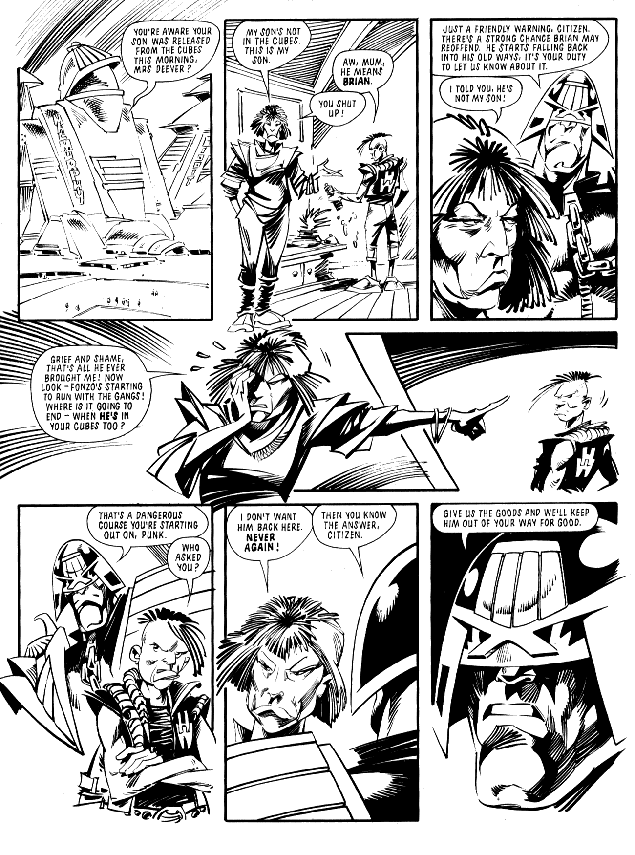 Read online Judge Dredd: The Complete Case Files comic -  Issue # TPB 12 (Part 1) - 102