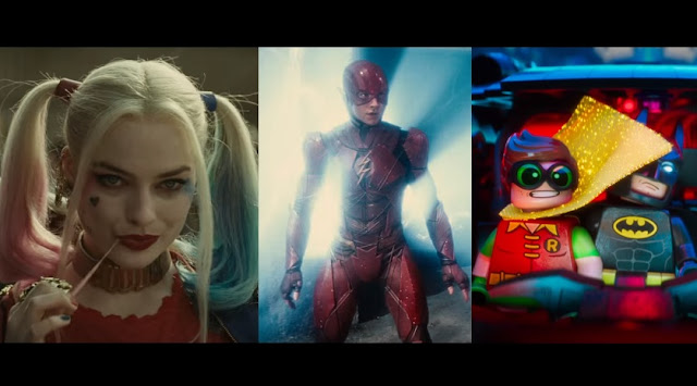 These are the highlights! warner dc comic con trailers stills