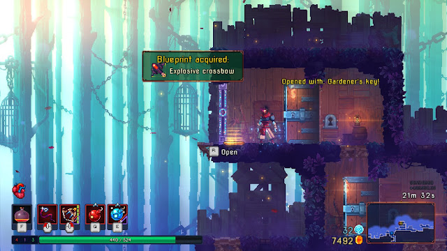 Dead Cells - explosive crossbow