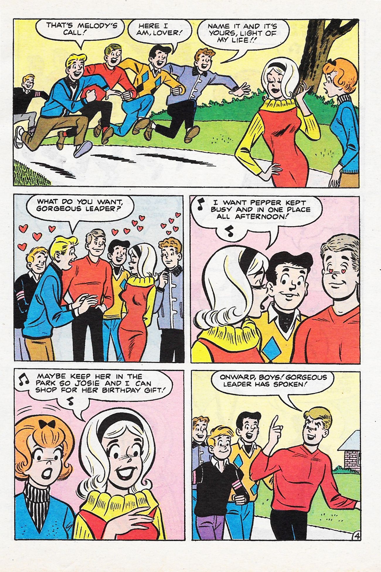 Read online Betty and Veronica Digest Magazine comic -  Issue #58 - 87