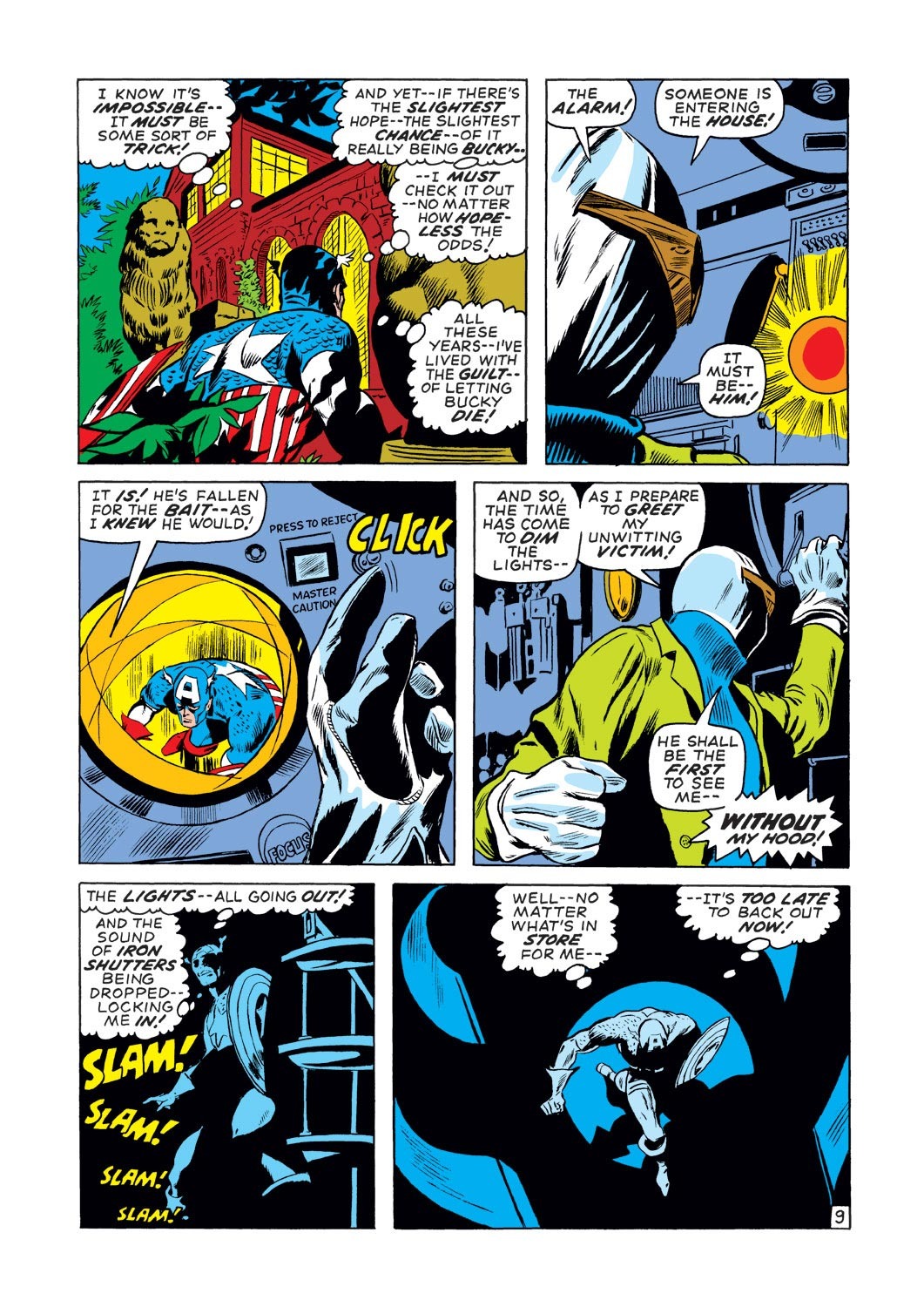 Read online Captain America (1968) comic - Issue #131 - 10