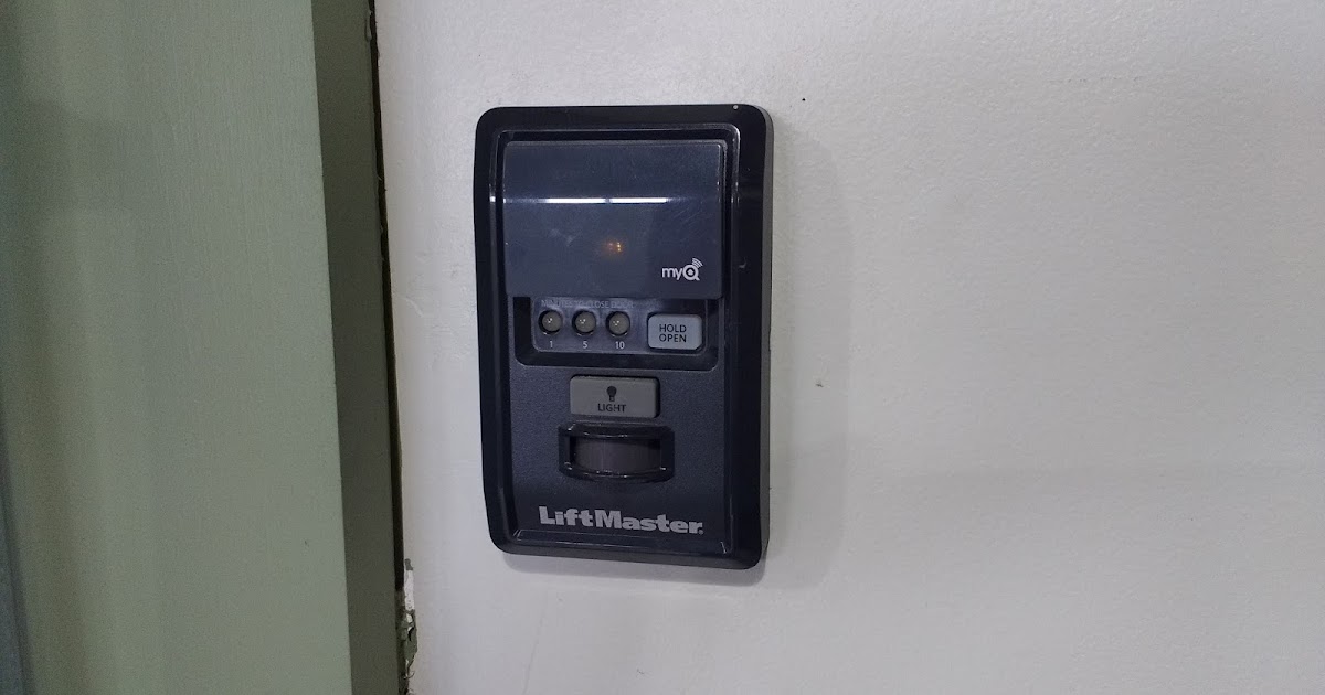 Vintage Veloce™ Stopping the Liftmaster 888LM MyQ Control Panel's