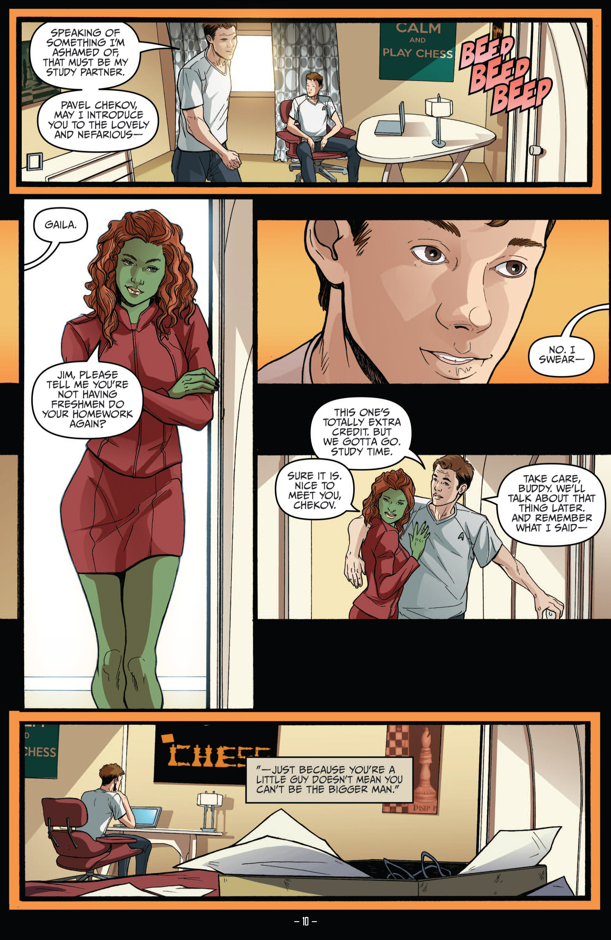 Read online Star Trek (2011) comic -  Issue #20 - 12