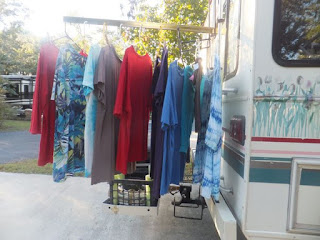 laundry rack for RV by dear miss mermaid