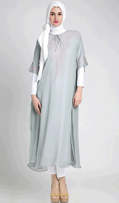 Contoh Foto Baju Muslim Modern Terbaru 2016: Model Baju Hamil Muslim