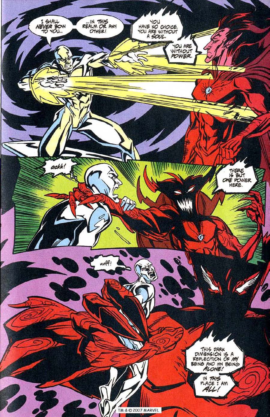 Read online Silver Surfer (1987) comic - Issue #100 - 17