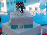 Cake topper sulla torta sposi sulla torta sposini personalizzati cake tops divertenti orme magiche