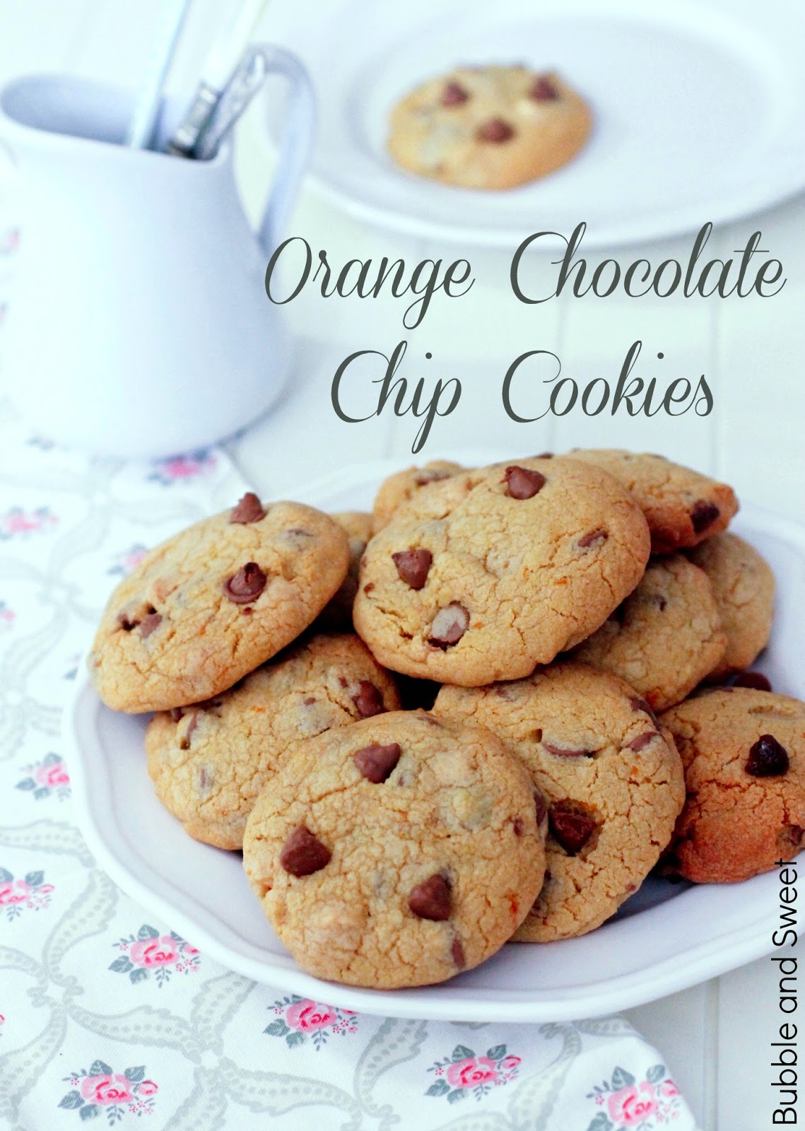 Bubble and Sweet Orange is the new Chocolate Cookies