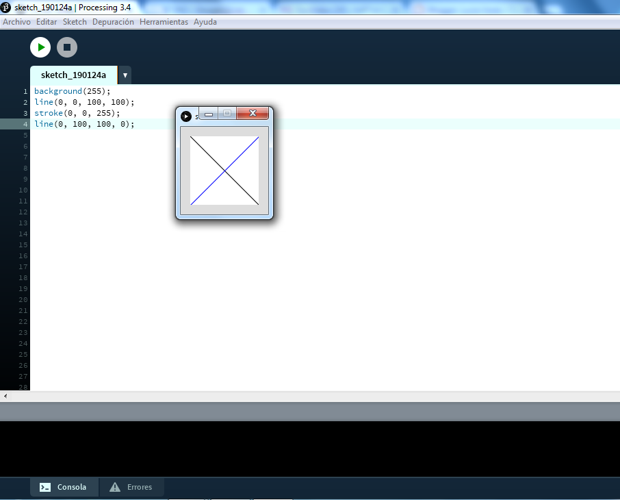 Lucia Varas : Processing IDE