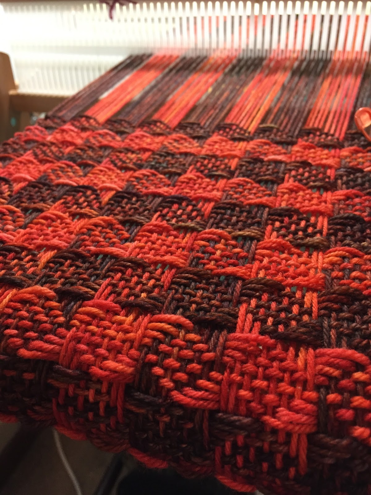 Rigid Heddle Weaving Pinwheels