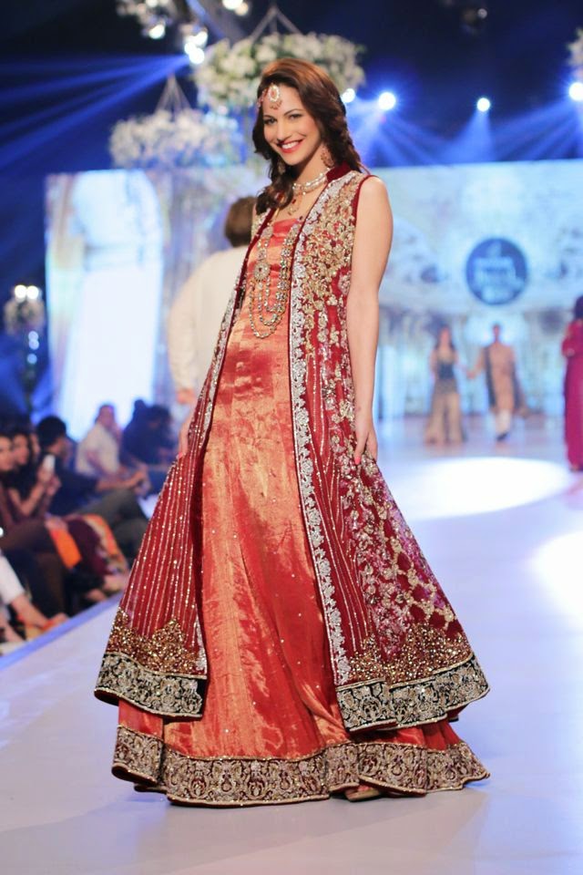 Pakistani and Indian Designer Bridal Anarkali Suits and Frocks 2017