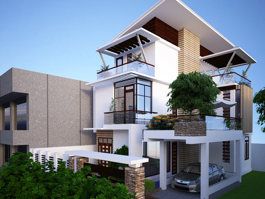Imagenes De Fachadas De Casas De Dos Pisos Modernas