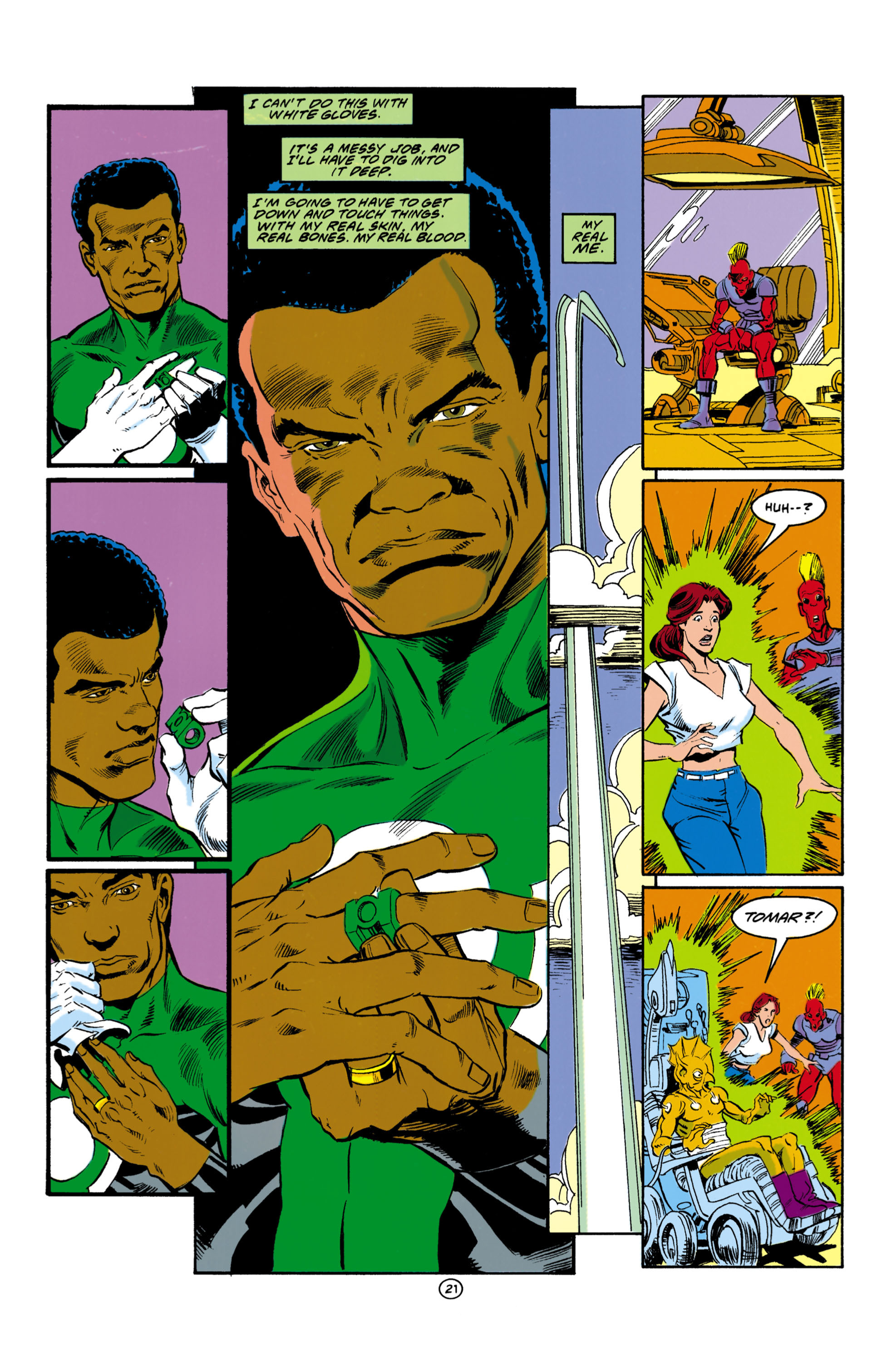 Read online Green Lantern (1990) comic -  Issue #17 - 21