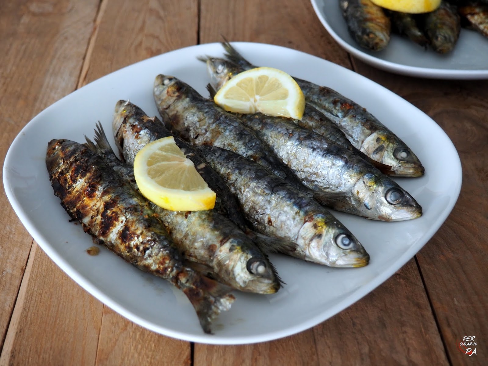 Per sucar-hi pa, gastronomía y viajes: Sardinas a la brasa con gremolata