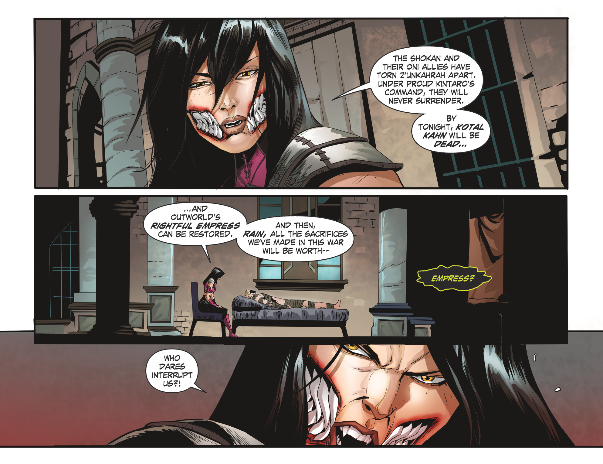 Read online Mortal Kombat X [I] comic -  Issue #21 - 4