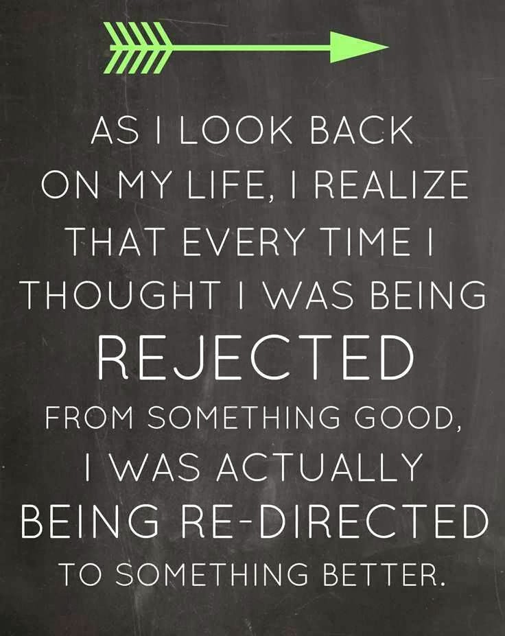 Rejected or Redirected?