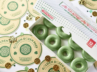 Green Donuts Coming to Krispy Kreme for 3 Days Starting March 15, 2019