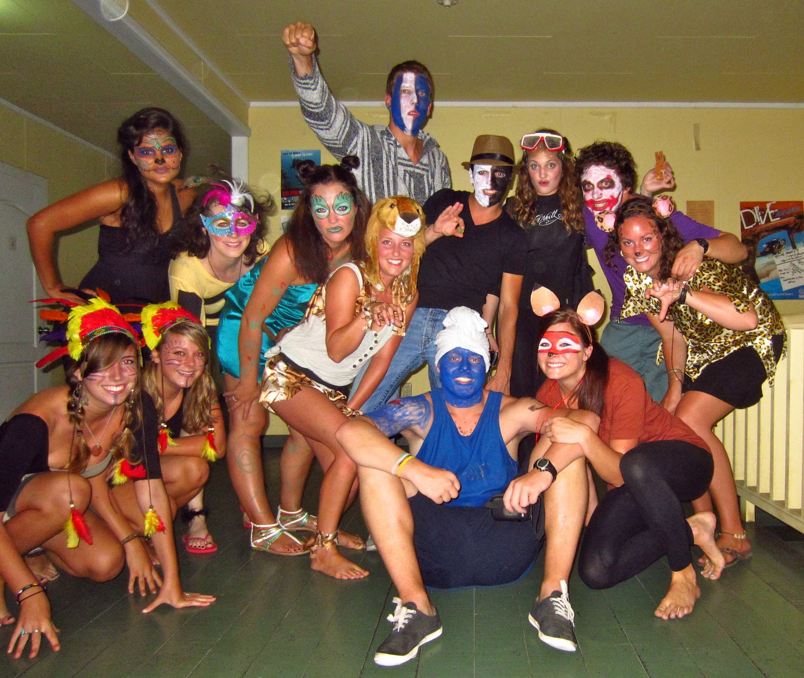 So This Is Life Utila Accepting My Fate Being Barefoot And Celebrating Halloween On The Beach
