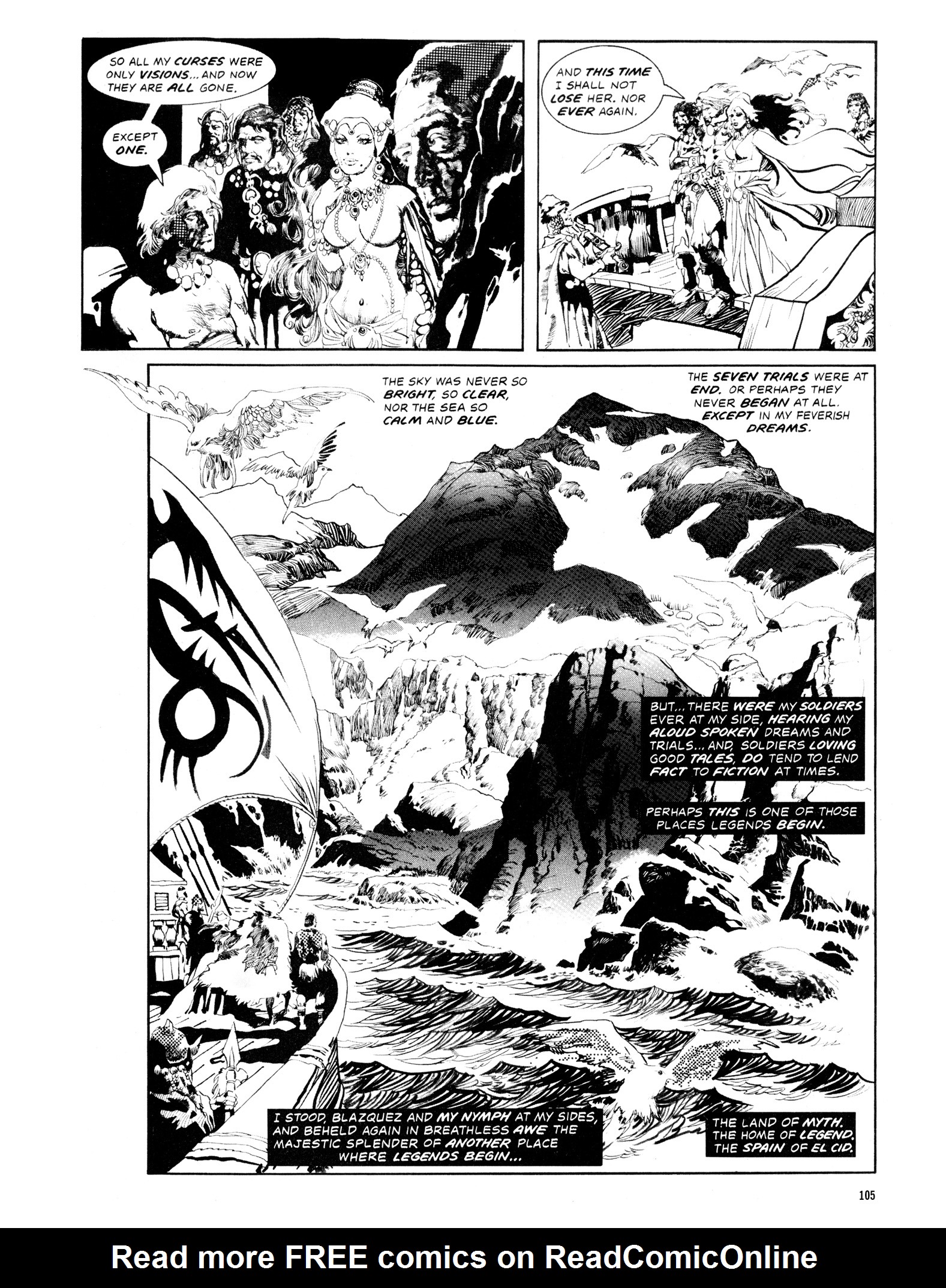 Read online Eerie Archives comic -  Issue # TPB 14 - 106