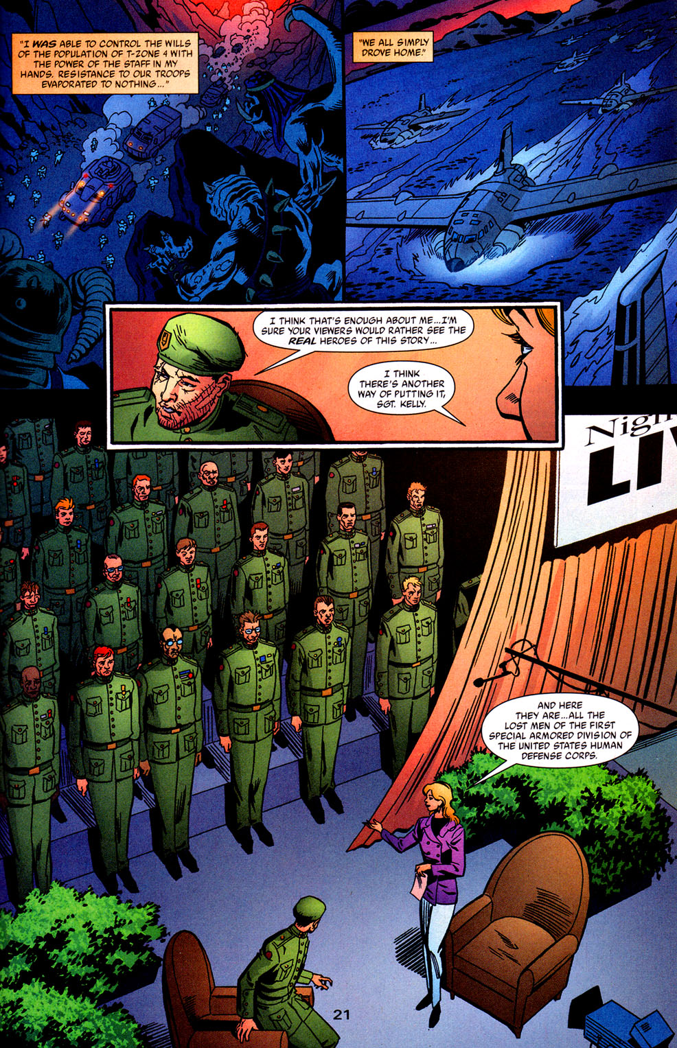Read online Human Defense Corps comic -  Issue #6 - 22