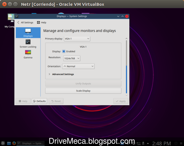 DrivMeca instalando Netrunner Linux paso a paso