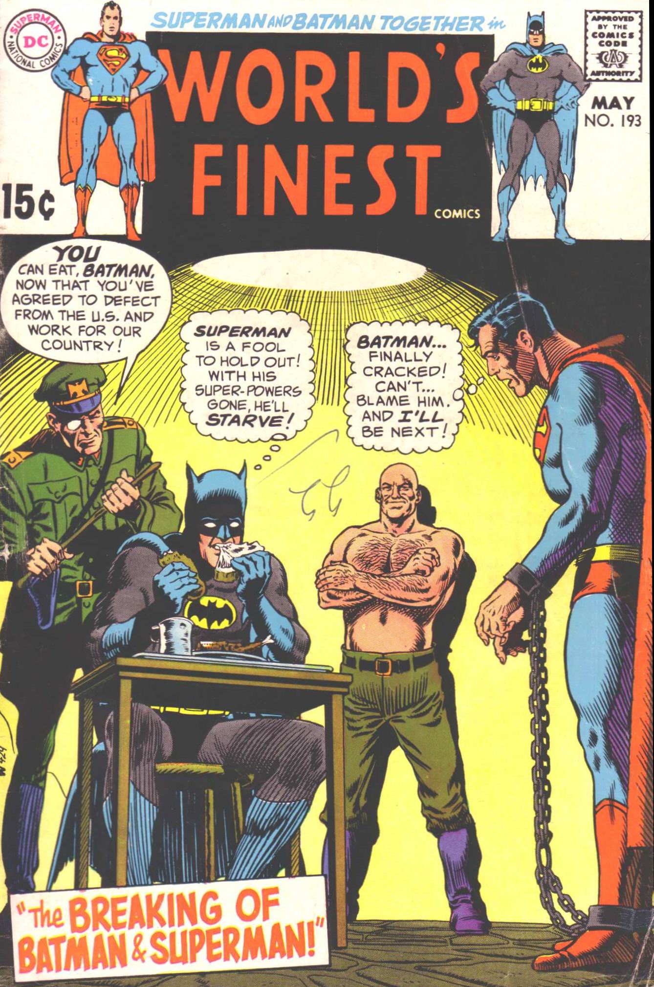 World's Finest Comics issue 193 - Page 1
