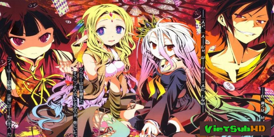 Phim No Game No Life Full 12/12 VietSub HD | No Game No Life 2014