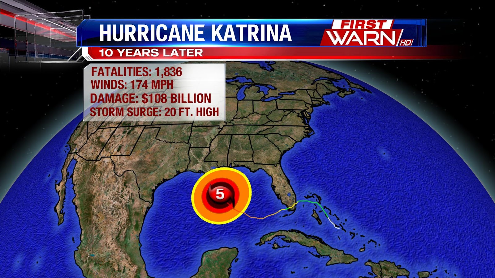First Warn Weather Team: Hurricane Katrina: 10 Years Later