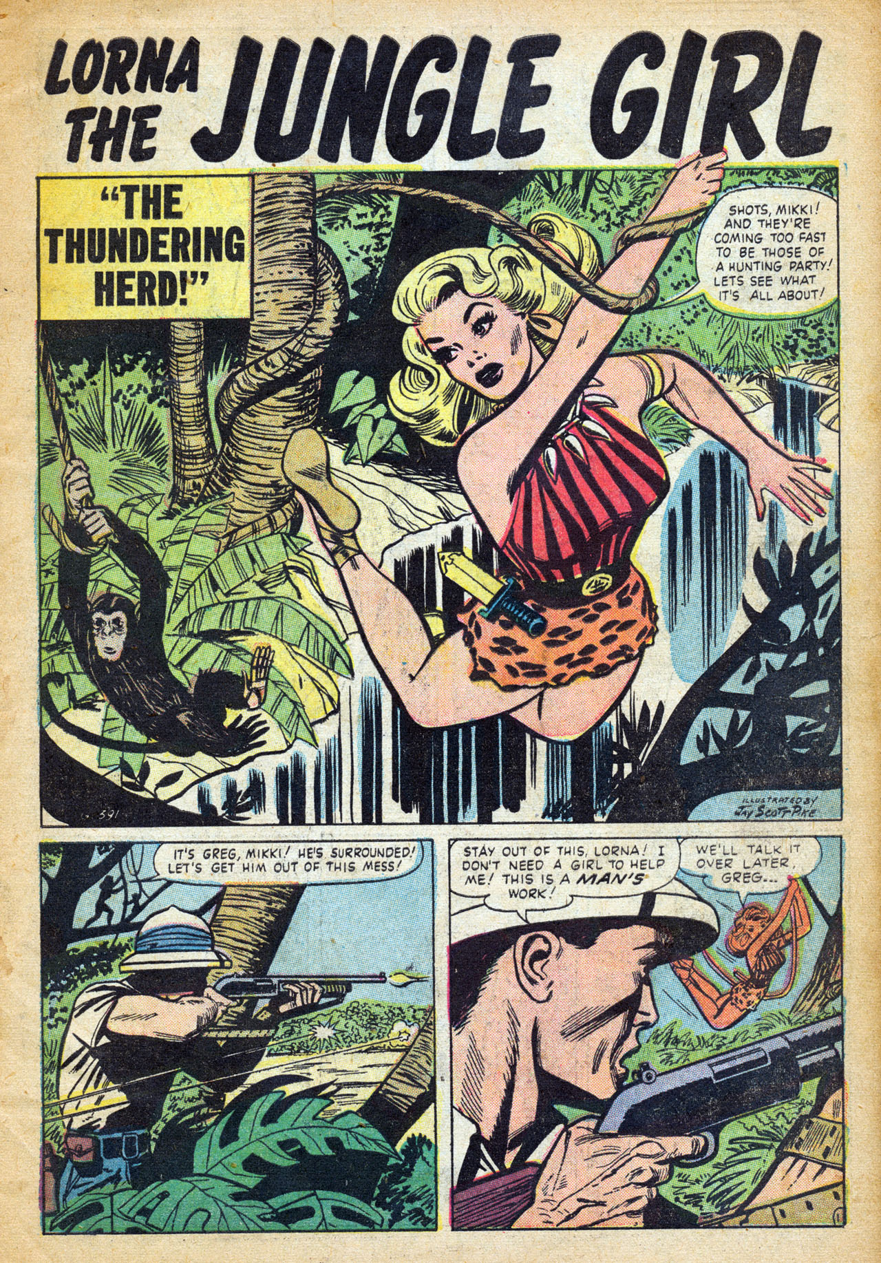 Read online Lorna, The Jungle Girl comic -  Issue #15 - 3