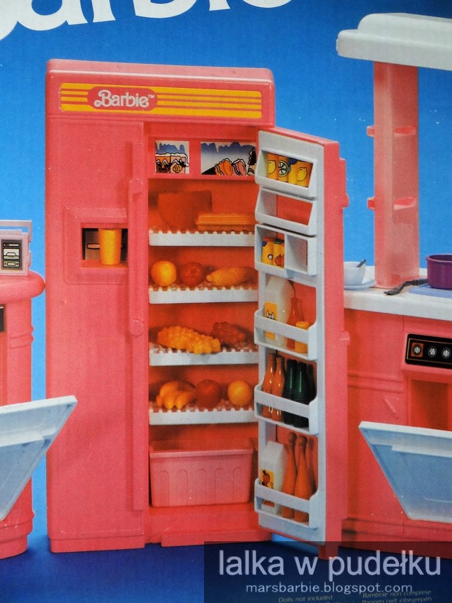 **lalka w pudełku** Kitchen Playset Barbie® 1990