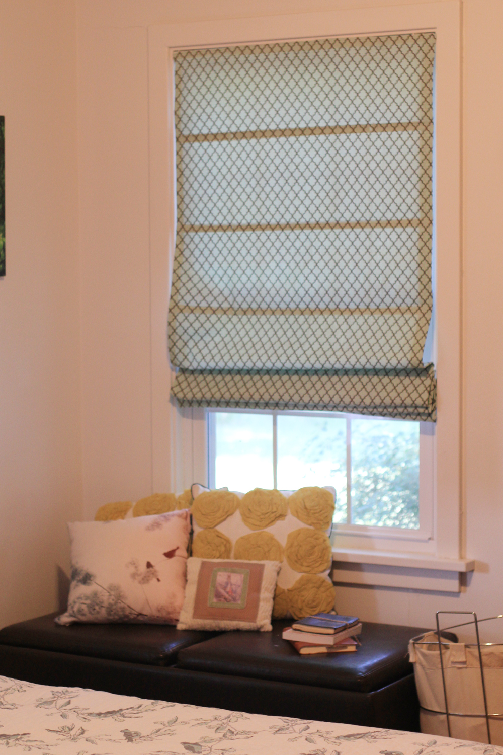 sassafras blinds to roman shades diy