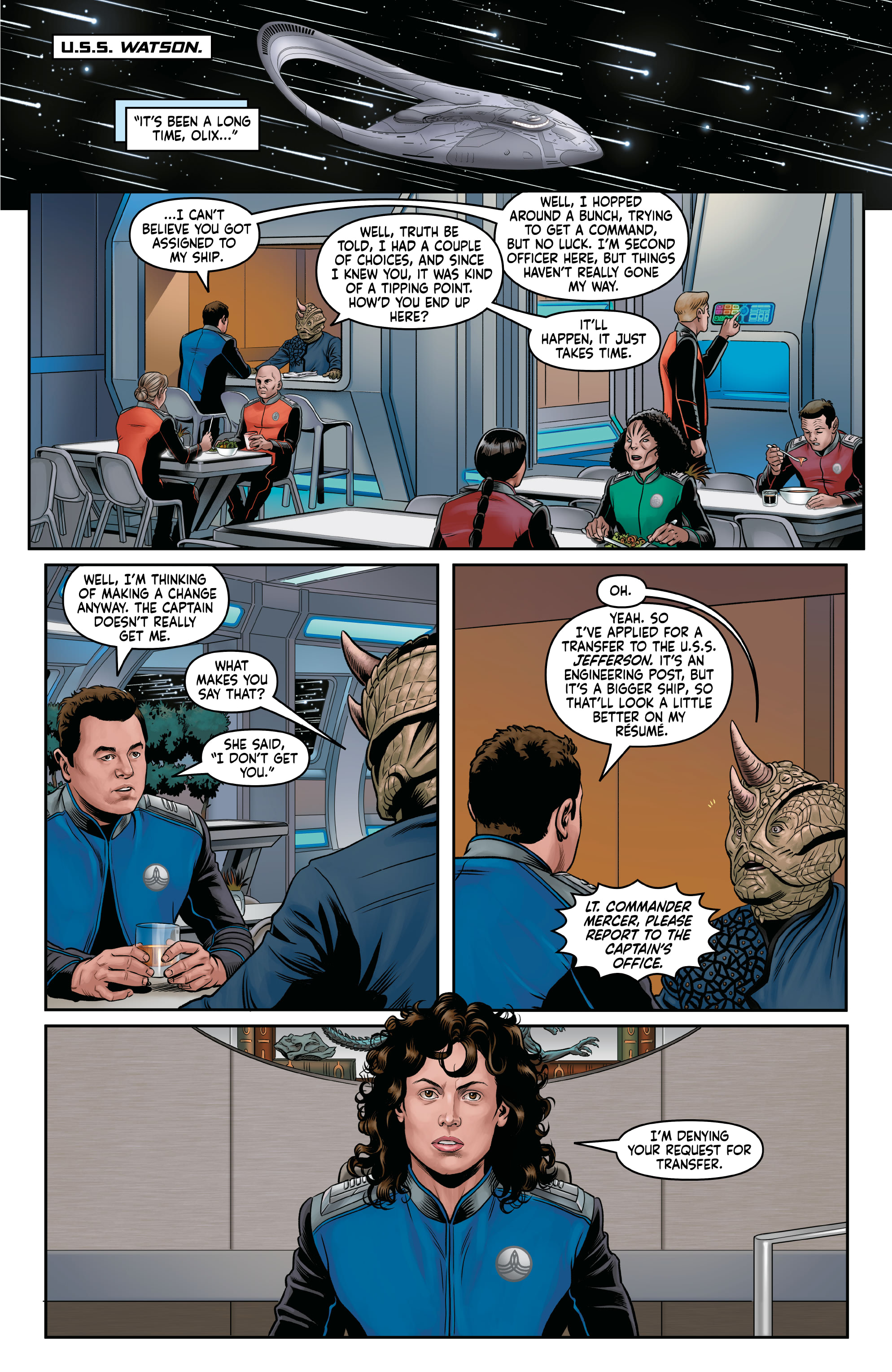 Read online The Orville: Digressions comic -  Issue #1 - 9
