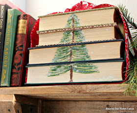 Paint a Tree on Old Books