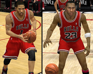 NBA 2K13 Chicago Bulls Alternative Jersey Mod