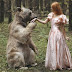 Katerina Plotnikova, a fotógrafa que usa animais de verdade contracenando com as modelos