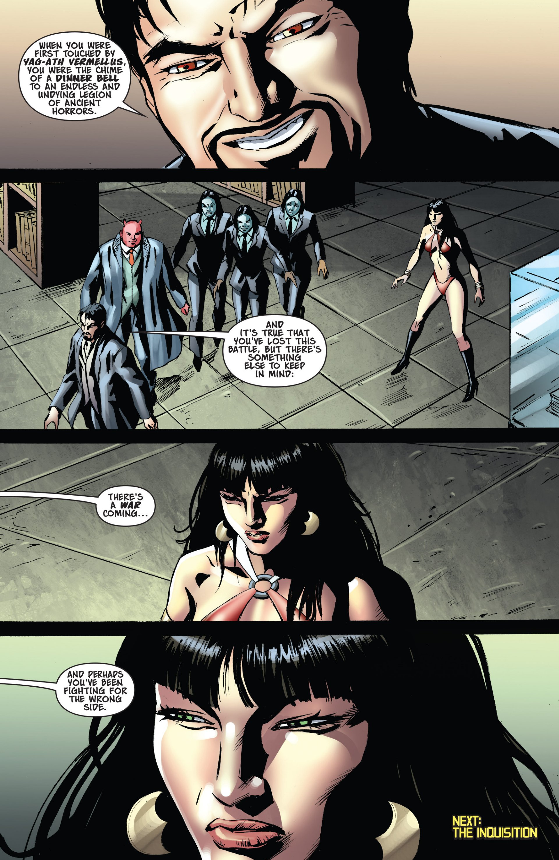 Read online Vampirella (2010) comic -  Issue #20 - 26