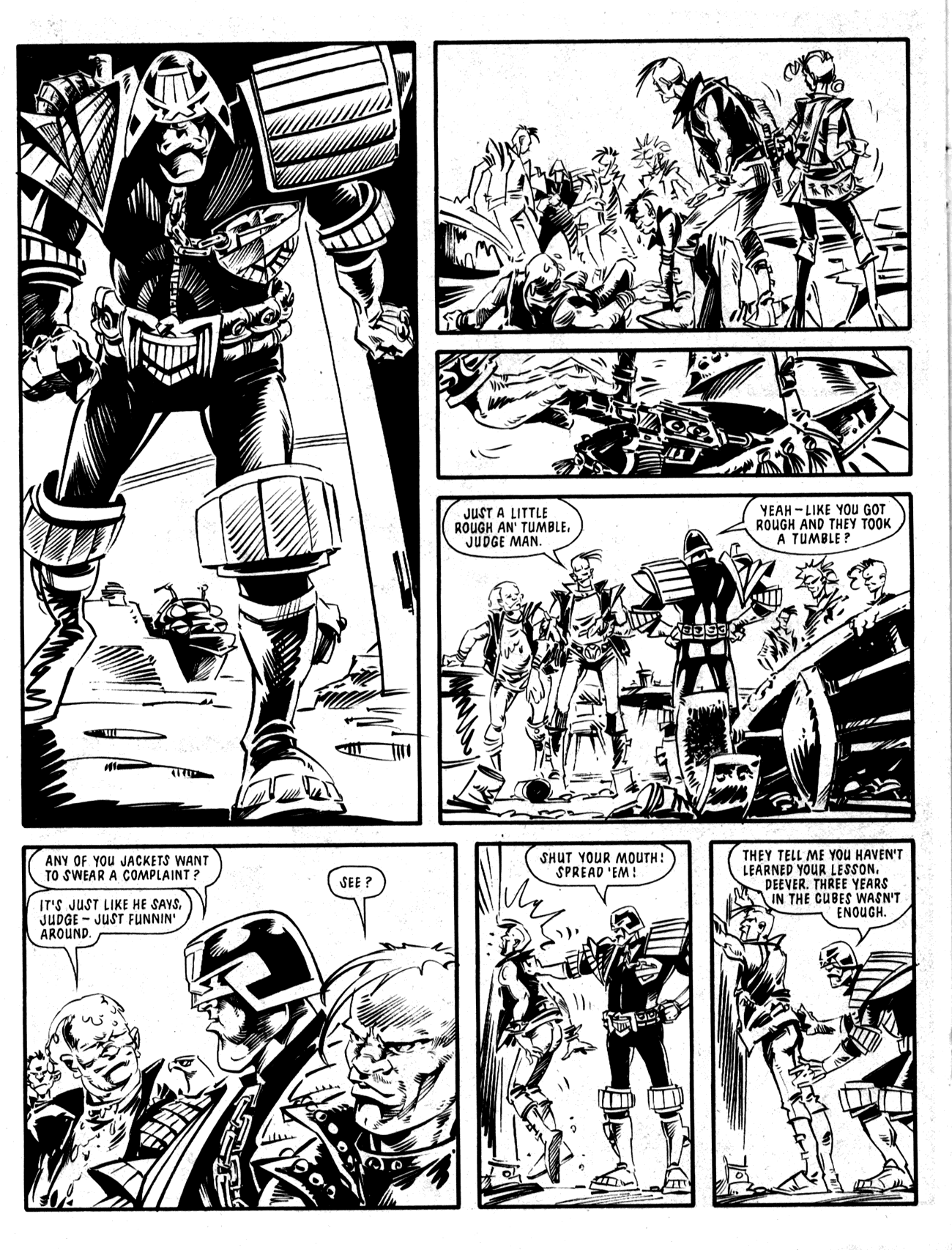 Read online Judge Dredd: The Complete Case Files comic -  Issue # TPB 12 (Part 1) - 107