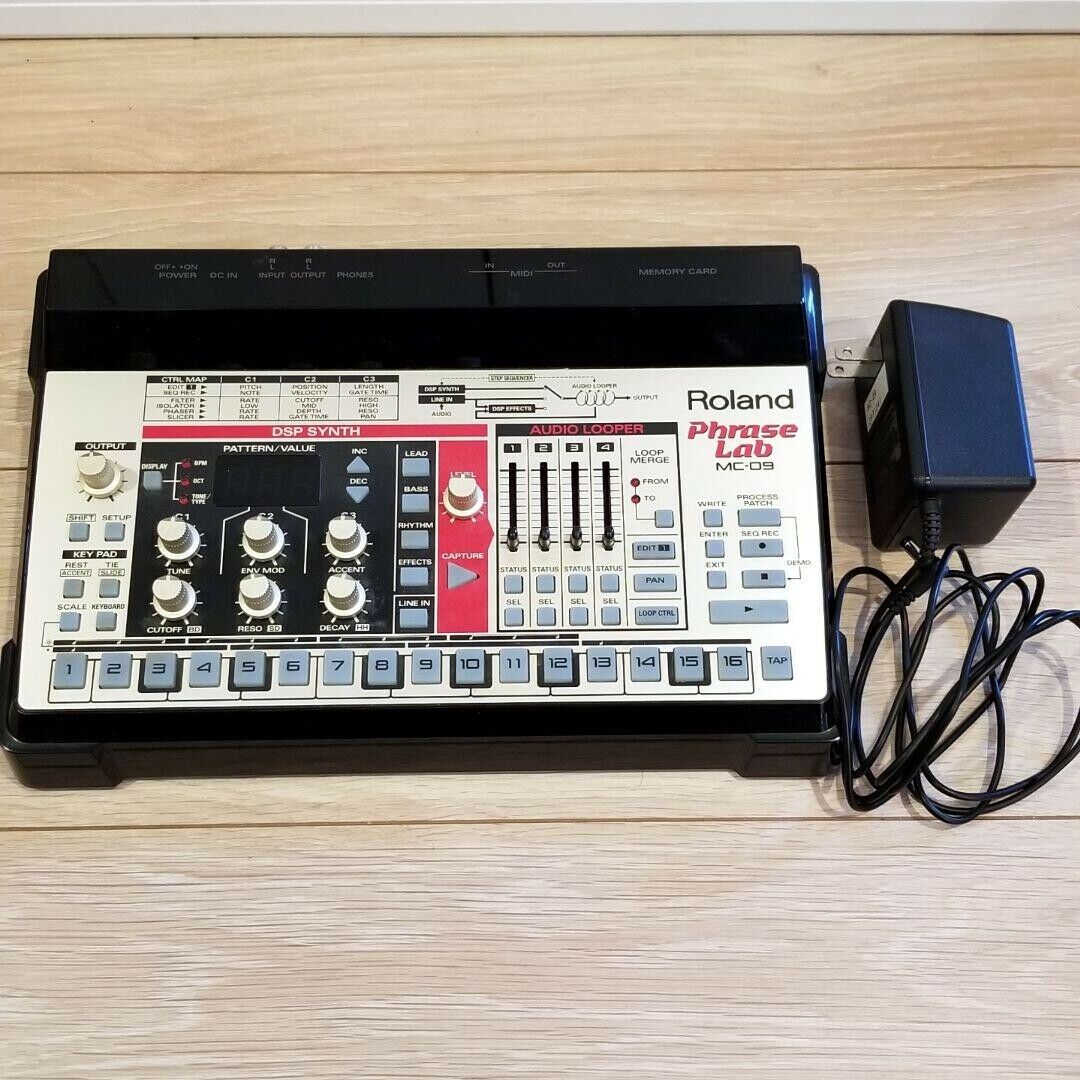 MATRIXSYNTH Roland MC09 Phrase Lab Synthesizer SN ZP71041