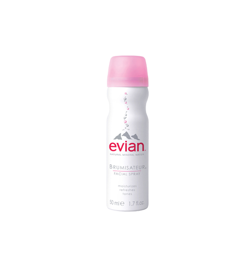 I Am THE Makeup Junkie Review evian® Facial Spray for beautiful, cool